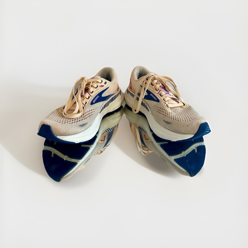 Brooks Adrenaline GTS‎ 23 'Apricot Blue Orchid' Womens Size 7.5 B - Picture 5 of 15